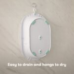 Frida Baby 4-in-1 Grow-with-Me Baby Bathtub, Baby Tub for Newborns to Toddler with Removable Bath Seat & Backrest for Bath Support in Tub - Image 2