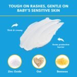 Triple Paste Diaper Rash Cream for Baby - 3 oz Tube - Zinc Oxide Ointment Treats, Soothes and Prevents Diaper Rash - Hypoallergenic Formula with Soothing Botanicals (Pack of 2) - Image 3