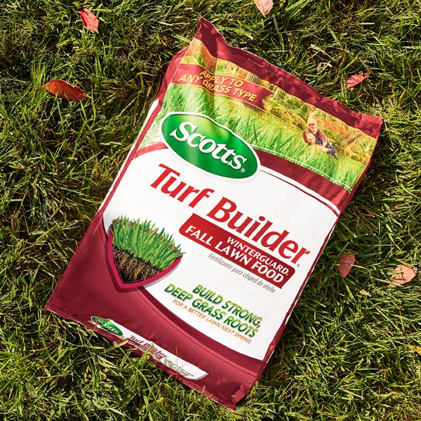 6285b67e-fced-4855-b56d-0b2dd935b3e3 Scotts Turf Builder WinterGuard Fall Lawn Fertilizer for All Grass Types, 12,000 sq. ft., 32.3 lbs. - Image 1