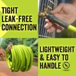 Flexzilla Garden Hose 5/8 in. x 50 ft., Lightweight All-Weather Water Hose, Durable and Flexible, Leak-Free Connections  - Image 5