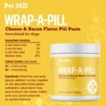 Pet MD Wrap A Pill Cheese & Bacon Flavor Pill Paste for Dogs - Make a Pocket or Pouch to Hide Pills & Medication - 8 oz - Image 4