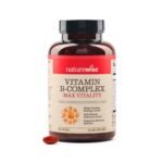 NatureWise Vitamin B Complex for Women and Men - with Folic Acid Biotin B1 B2 B3 B6 B12 - Support Cellular Energy & Mental Clarity - Gluten & Dairy Free, Non-GMO - 360 Softgels