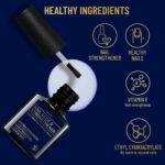 Valitic Strong Nail Glue and Strengthener - Quick Dry Brush On Gel for Long Lasting Nails - Adhesive Bond for False Nails - Strengthener for Nail Tips - 1 PACK - Image 5