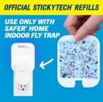 Safer Home SH512 Trap Refill Pack of Glue Cards for SH502 Indoor Fly Trap, 12 Count (Pack of 1) - Image 5