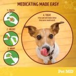 Pet MD Wrap A Pill Cheese & Bacon Flavor Pill Paste for Dogs - Make a Pocket or Pouch to Hide Pills & Medication - 8 oz - Image 5