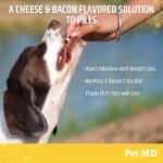 Pet MD Wrap A Pill Cheese & Bacon Flavor Pill Paste for Dogs - Make a Pocket or Pouch to Hide Pills & Medication - 8 oz - Image 6