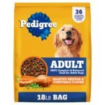 Pedigree Complete Nutrition Adult Dry Dog Food, Roasted Chicken & Vegetable Flavor, 18 lb. Bag