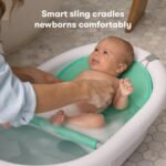 Frida Baby 4-in-1 Grow-with-Me Baby Bathtub, Baby Tub for Newborns to Toddler with Removable Bath Seat & Backrest for Bath Support in Tub - Image 6