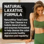NatureWise Total Colon Care Fiber Cleanse - Natural Laxative Blend - Herbal Laxatives, Prebiotics, & Enzymes for Regularity, Digestion, Weight & Gut Health - Non-GMO - 60 Capsules[30-Day Supply] - Image 3