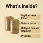 NatureWise Total Colon Care Fiber Cleanse - Natural Laxative Blend - Herbal Laxatives, Prebiotics, & Enzymes for Regularity, Digestion, Weight & Gut Health - Non-GMO - 60 Capsules[30-Day Supply] - Image 4