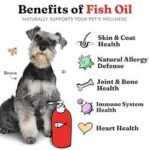 Fish Oil for Dogs - Healthy Skin & Coat, Salmon, Pollock, All Natural Supplement for Pets, Itching Scratching Allergy & Inflammation Defense, Omega 3 EPA DHA, Brain & Heart Health, 64 oz - Image 2