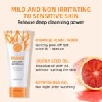 Orange Exfoliating Whitening Gel – Get Clean, Bright & Glowing Skin Naturally! - Image 4