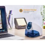 Bostitch Office Electric Pencil Sharpener, Heavy Duty Powerful Stall-Free Motor, High Capacity Shavings Tray, for Office or Classroom, Blue  - Image 3