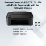 Canon PG-275 / CL-276 Genuine Ink Value Pack (2 Cartridges), Compatible with TS3520/3522/4722/3720/3722, TR4720  - Image 5